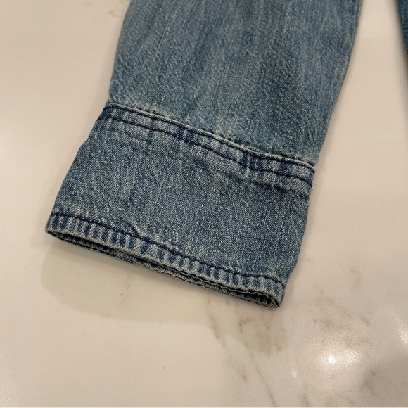 NWT Lee Blue Denim Button-Down Dress - Picture 8 of 15